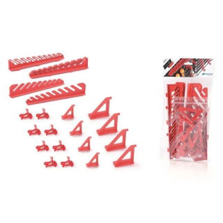 Zestaw wieszaków na narzędzia - Bineer Hooks - 20 sztuk