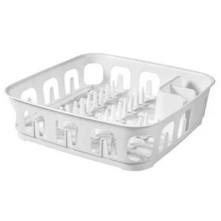 Suszarka kwadratowa do naczyń Essentials - biały