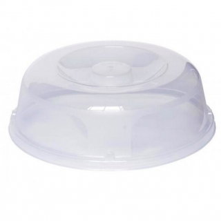 Przykrywka na talerz do kuchenki mikrofalowej - transparentna
