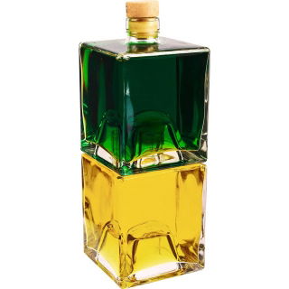 Butelki do nalewek, syropów, soków, które można przechowywać jedna na drugiej - Bruno - 500 ml - 2 szt.