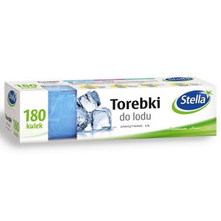 Torebki do lodu - 180 kulek XXL - box