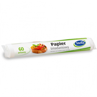 Papier śniadaniowy - rolka - 60 szt.