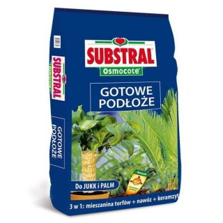 Gotowe podłoże do jukk i palm - pełen zestaw składników podłoża - Substral - 5 litrów