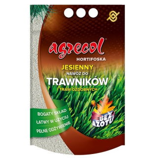 Hortifoska jesienna do trawników - łatwy w użyciu i skuteczny nawóz - Agrecol - 1 kg