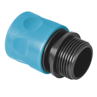 Szybkozłącze z gwintem zewnętrznym, przelot BASIC - 3/4" - CELLFAST