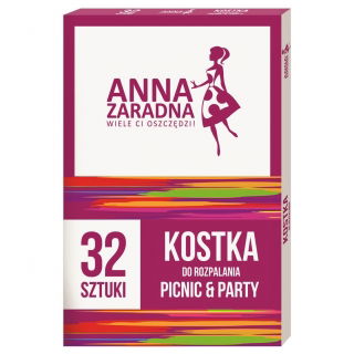 Rozpałka do grilla w kostce - 32 sztuki