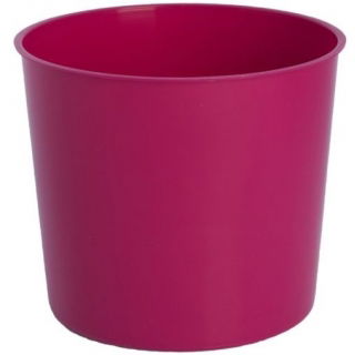 Osłonka wysoka z wkładem Vulcano Tube - 20 cm - fioletowa transparentna + jagodowy wkład