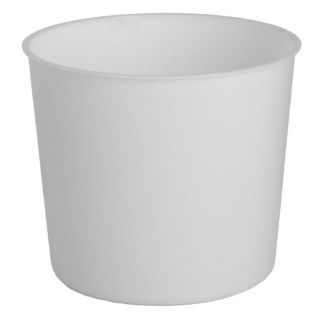 Osłonka wysoka z wkładem Vulcano Tube - 15 cm - zielona transparentna + biały wkład