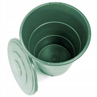 Zbiornik na deszczówkę z podstawą, kranem, zbieraczem wody i uzdatniaczem - Eco Tank - 200 l - zielony leśny - DOSTAWA GRATIS!