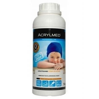 Lazur C - usuwa zmętnienie i zażółcenie wody w basenie - witamina C do basenu - 1000 ml