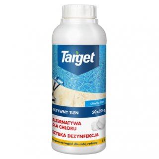 Chlortix OXY - aktywny tlen do basenu - tabletki do dezynfekcji wody basenowej - 1 kg
