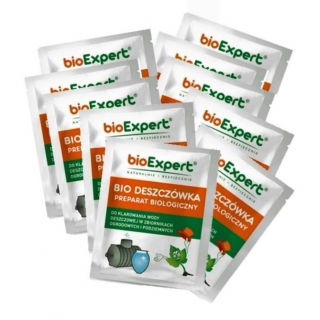 BIO Deszczówka - do zbiorników z wodą, zabezpiecza przed zakwitaniem wody - BioExpert - 10 x 25 g