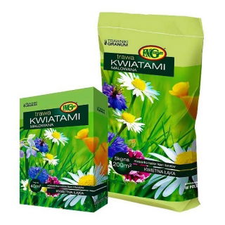 Mieszanka traw - Kwiatami Malowana - 15 kg - na 600 m²
