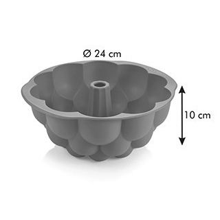 Forma na babkę - malina - DELÍCIA SiliconPRIME - śr. 24 cm