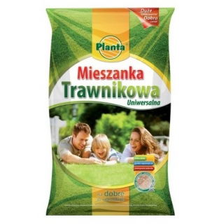 Mieszanka trawnikowa - najbardziej uniwersalna mieszanka traw - Planta - 15 kg - na 600 m²