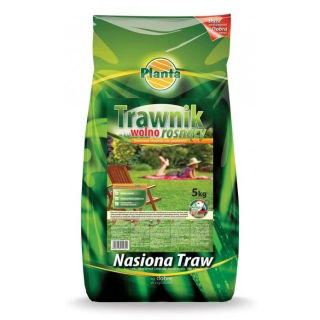 Trawnik wolnorosnący - mieszanka na trawniki rzadziej koszone - Planta - 15 kg - na 600 m²