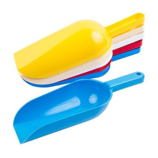 Plastikowa łopatka do sypkich produktów