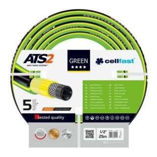 Wąż ogrodowy GREEN ATS2 - 1/2", 25m - CELLFAST