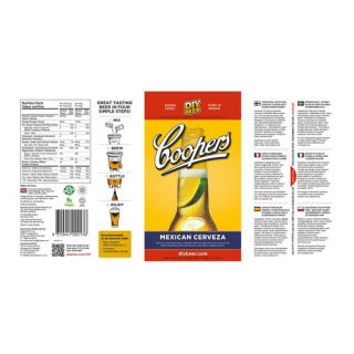 Koncentrat do warzenia piwa - Coopers Mexican Cerveza - 1,7 kg