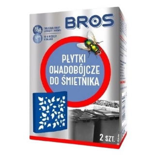 Płytki owadobójcze do śmietników - łatwe w użyciu - 2 szt.
