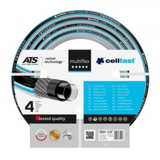Wąż ogrodowy MULTIFLEX ATSV TM - 1/2", 50 m - CELLFAST