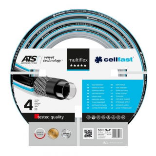 Wąż ogrodowy MULTIFLEX ATSV TM - 3/4", 50 m - CELLFAST