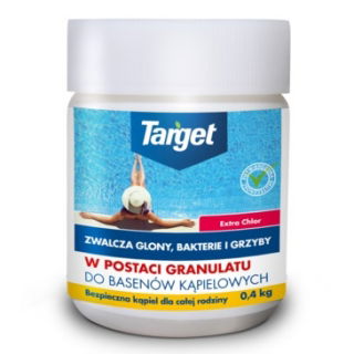 Extra Chlor - granulki do dezynfekcji wody w basenie - Target - 0,4 kg