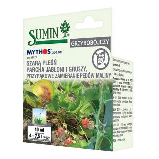 Mythos 300 SC - na choroby grzybowe - parch, szara pleśń, przypąkowe zamieranie - Sumin - 10 ml
