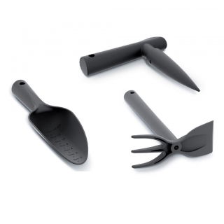 Zestaw 3 narzędzi ogrodniczych - Respana Gardening Tools - łopatka, motyczko-pazurki, pikownik