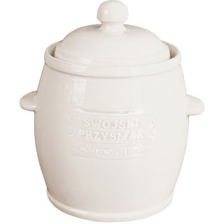 Kamionka - garnek z pokrywką i uszczelką wodną - 4,5 l