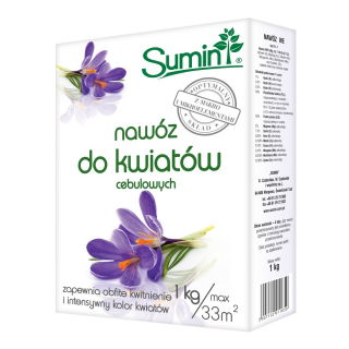 Nawóz do roślin cebulowych z makro i mikroelementami - Sumin - 1 kg