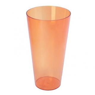 Osłonka wysoka Vulcano Tube - 15 cm - herbaciana transparentna