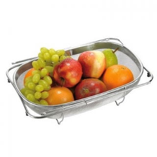 Regulowany koszyk do cedzenia - GrandCHEF - 34 x 24 cm