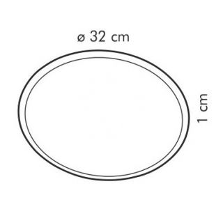 Forma na pizzę - DELÍCIA - śr. 32 cm