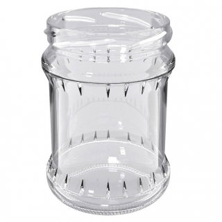 Słoiki zakręcane szklane na miód - fi 82 - 500 ml z zakrętkami "Słoiki miodu" - 32 szt.