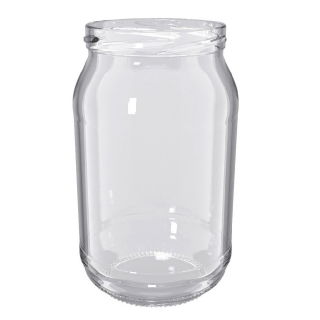 Słoje zakręcane szklane, słoiki - fi 82 - 900 ml - 40 szt.