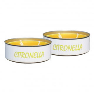 Świeca antykomarowa - Citronella - 2 szt.