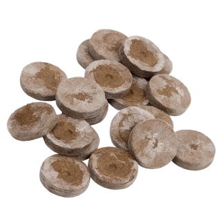Pęczniejące krążki torfowe 18 mm - 50 szt.