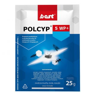 Polcyp 5 WP - zabija wszelkie owady - Best - 25 g