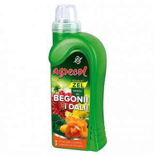 Nawóz do begonii i dalii - Mineral żel - Agrecol - 500 ml