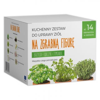 Kuchenny zestaw do uprawy ziół - Na Zgrabną Figurę