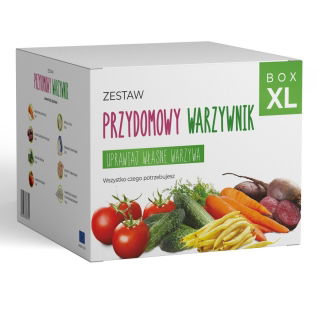 Zestaw 'Przydomowy warzywnik' - uprawiaj własne warzywa - Box XL