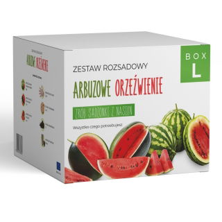 Zestaw rozsadowy 'Arbuzowe orzeźwienie' - zrób sadzonki z nasion - Box L