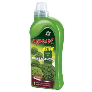 Nawóz w formie żelu do bukszpanów - Agrecol - 1 litr