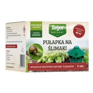 Pułapka na ślimaki - wyłapuje wszystkie gatunki ślimaków - Target - 2 szt.