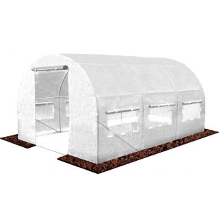 Tunel foliowy ogrodowy - 4,0 x 2,5 m