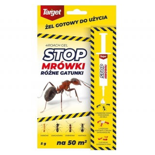 4Roach Gel - środek w formie żelu zwalczający mrówki - bardzo skuteczny - Target - 5 g