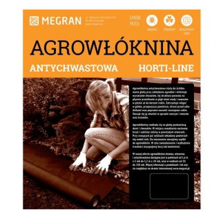 Włóknina brązowa antychwastowa - do ściółkowania - 3,20 x 10,00 m