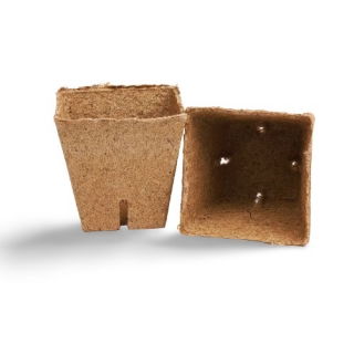 Doniczka torfowa kwadratowa 6 x 6 cm - 2400 szt.