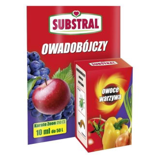 Karate Zeon 050 CS - eliminuje mszyce, gąsienice, przędziorki i inne szkodniki - Substral - 10 ml